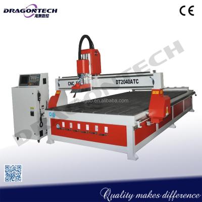 China timber cutting saw and log sawmill woodworking machine,cnc router for acrylic&wood&plastic&metal&stone&mdf&plywood DT2040ATC 2000*4000*200mm for sale