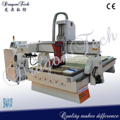 China cnc router for wood door hinge making, cnc router 1325 auto tool changer, cnc 1325 wood cutting machine DT1325ATC DT1325ATC for sale