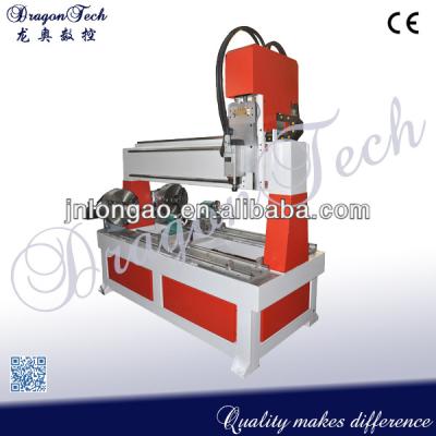 China HOT SALE! ! Cylinder 3d wood carvings machine, turning cnc router, woodworking router 1200*300mm for sale