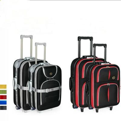 China Best Large Cotton Fabric SHENGMING Fancy Lots Fancy Luggage Bag With Wheels for sale