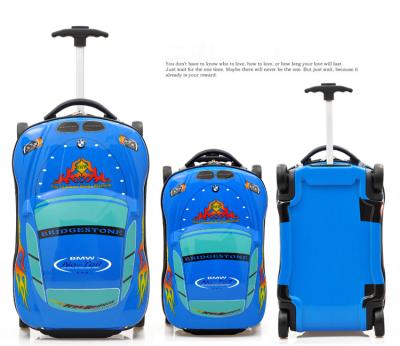 China ABS SHENGMING travel bag rolls kids 4 wheel trolley carry on luggage for sale