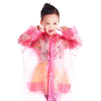 China Long Raincoat SHENGMING Good Price Clear Kids PVC Raincoat Girls Raincoats for sale