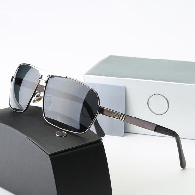 China Fashion Sunglasses Top Hot Selling Men's Big Frame Fashion Polarized Sunglasses Driver Driving Mirror Glasses for sale