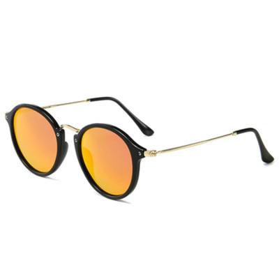 China Wholesale Fashion Sunglasses Factpru New Arrival 7colors Metal Frame Fashion Round Sunglasses for sale