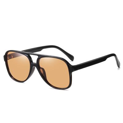 China 2021 new fashion high quality men's sunglasses women's square frame sunglasses for sale