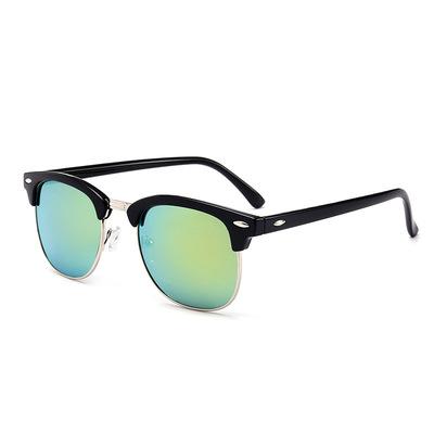 China Fashion sunglasses 3016 men's and women's hot sale outdoor rice nail sunglasses retro classic nail sunglasses for sale