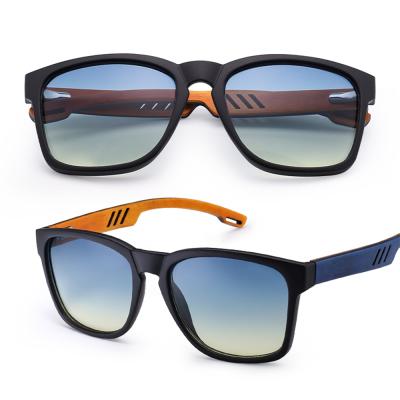 China Fashion Sunglasses Custom Bamboo Sun Glass Wooden Polarized Sunglasses For Men for sale