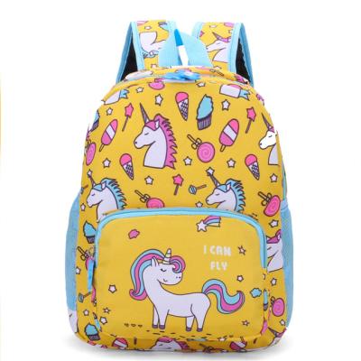 China 2019 children anti-theft Unicorn Backpack School Student Bag for sale