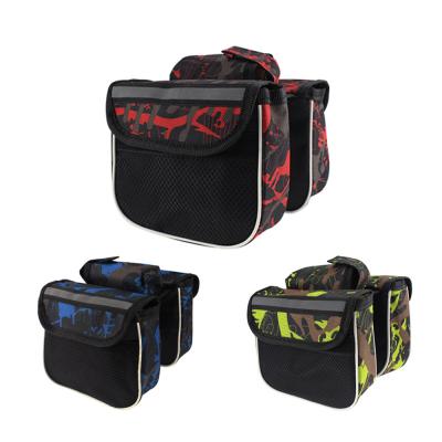 China Mountain Bikes Cycling Handlebar Bag Outdoor Activity Pack Accessories Front Bike Bag for sale