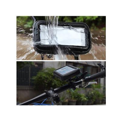 China Waterproof Waterproof Touch Screen Bike Bag Bicycle Accessories Cool Phone Frame Bike Phone Holder Bag for sale