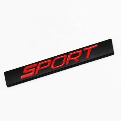 China Sports Modified Sport Logo Limited Car Stickers Decoration Tail Label Other Auto Parts for sale