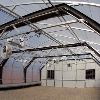 China PE/PC MAXPOWER Low Cost Fully Automated Dep Blackout System Lightweight Greenhouse for sale