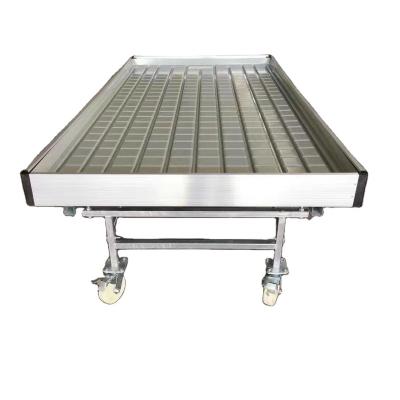 China Galvanized Steel ABS Plastic REFLUX Bench And Drain Trays Agriculture Ebb And Flow Systems for sale