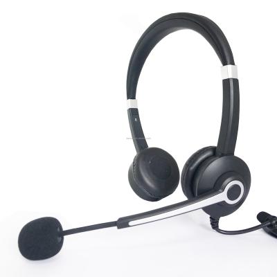 China Computer-Computer Headset with MIC 3.5mm Jack Headphones with Noise Canceling Microphone,Built-in Audio Control 40MM Driver for sale