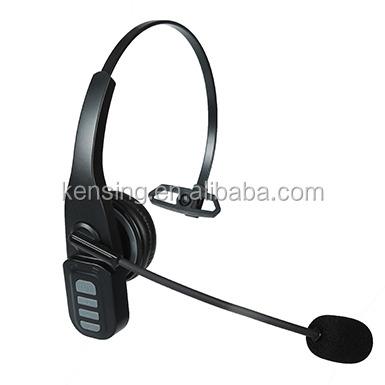 China Mono Headband Truckers Headset Office Call Center Wireless BT Headset With Microphone for sale