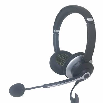 China Headband Communication Headset with Stylish Designed and Supperior Comfort for Contact Centers Noise Reduction Microphone for sale