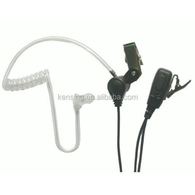 China Two way radio transmitted air duct earphpne 2 pin headset for walkie talkie for sale