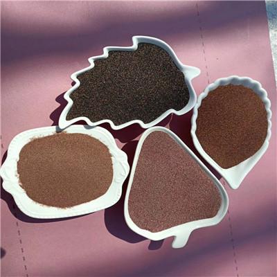 China Waterjet Garnet Abrasive Sand 1.75g/cm3 Garnet Media For Sandblasting Te koop