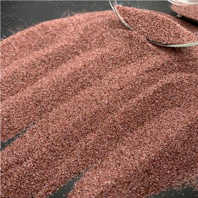 China 80 Mesh Blasting Abrasive Garnet Sand-de Media van de Waterfiltratie Te koop