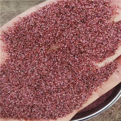 China economisch Garnet Abrasive Grit, 95,6% Hoge Zuiverheidsgranaat 120 Netwerk Te koop