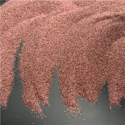 China 80 Mesh Garnet Abrasive Sand 95,5% lage onzuiverheid voor het Vernietigen van Media Te koop