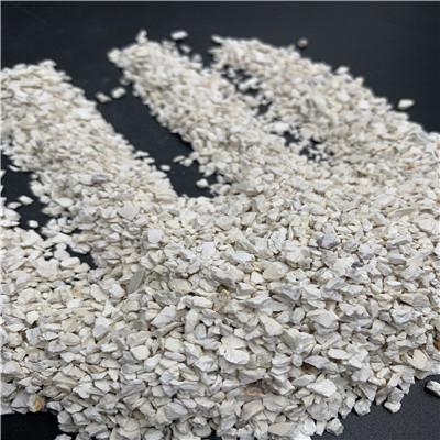 China Fully Calcined Flint Clay particle Low porosity 8mm 5mm for sale