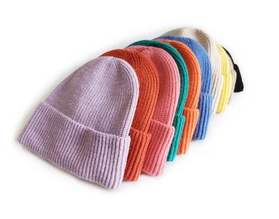 China COMMON kids beanie hatWinter pom pom knit kids hats warm high quality knit beanie hat baby hat for sale