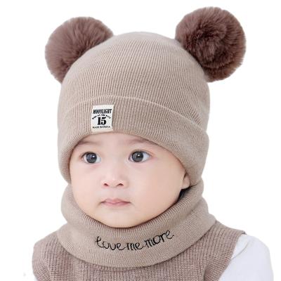 China Picture infant winter knitted custom knitted hatsBeanie baby hat kids beanies for sale