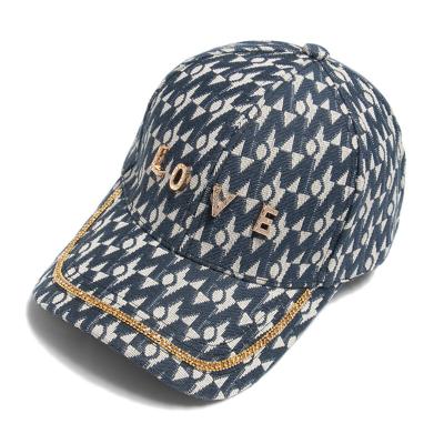 China Character female bird case baseball cap autumn and winter hat female warm hat for sale