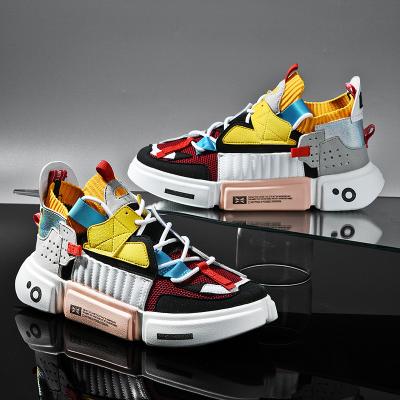 China Fashion Trend Spring Shape Colorful Men's Luxury Sneakers Trending Men Hot Sale Casual Chunky Shoes Breathable for sale