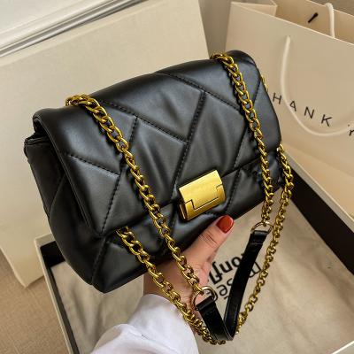 China 2022 new fashion Europe style female chain one shoulder cross small waterproof women - body bag for sale