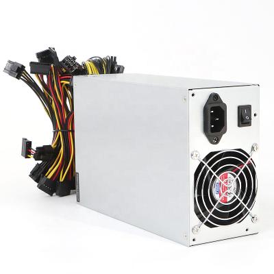 China New Server Power 1800w 2000w Power Supply Mute Graphics Card 3070 3080 Platform Eight Power 3060 Graphics Cards for sale