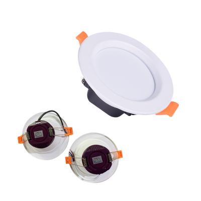 China Contracted Downlights 6Inch Recessed Ceiling 4Inch Adjustable Retrofit /Northern Wind Home CCT Led Lights Trimless Downlight for sale