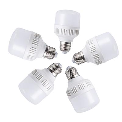 China BRI E27 B22 Bulb Wholesale Residential High Intensity Base Lead Bulb 30w 40w 50w Warehouse/Plastic In Aluminum T Shape Led Bulb for sale