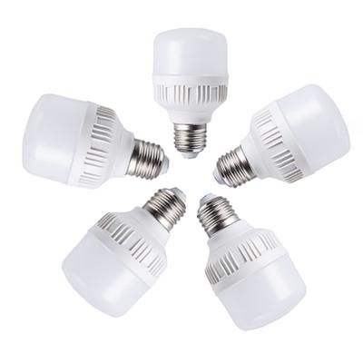 China Warehouse / Residential High Power 12w 15w 20w 30w 40w 50w Die Casting T Bulb E27 Aluminum Base Led Light Bulbs for sale