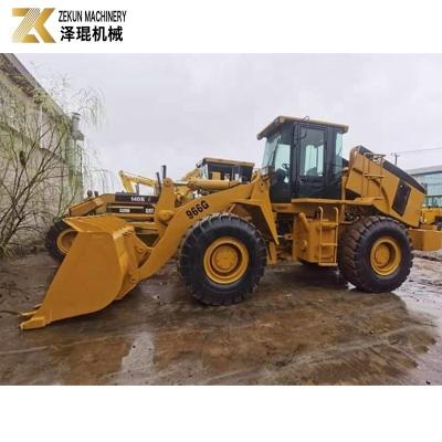 China CAT 966G Gebruikte wielladers 188 kW Tweedehandsladers voor de bouw Te koop