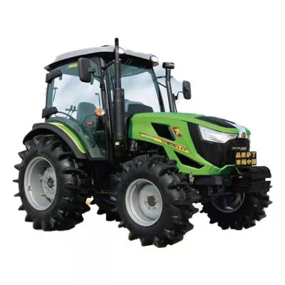 China Tractor verde de 100 caballos de fuerza 4WD Nuevo tractor para uso agrícola en venta