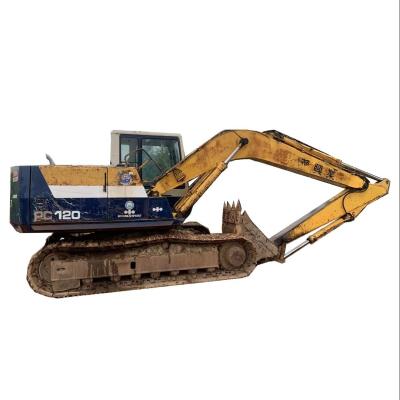 China Used PC120-5 PC120 Komatsu Excavator 100% Japan Original 12000 KG YUKEN Hydraulic Valve for sale