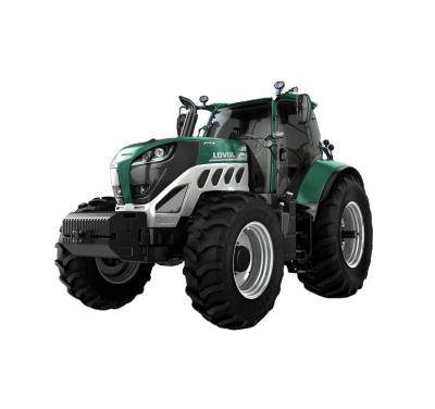 China 260 pk Farm Compact Tractors 4WD Vierwielaandrijving Tractors Zwart Groen Te koop