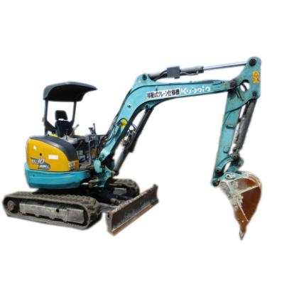 China Used Kubota 3ton Mini Excavator with Original Hydraulic Valve and 5599 Working Hours for sale