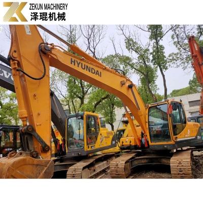 China 21 ton gebruikte Hyundai 215 graafmachine R215-9 tweedehands graafmachines met originele pomp Te koop