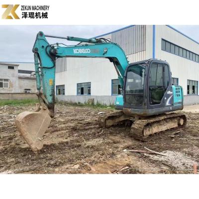 China 7.5 ton Kobelco SK75 Gebruikte Japanse graafmachine SK 75-8 Jaar 2017 Te koop