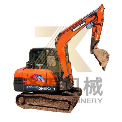 China 5500 KG Doosan60-7 DH55/DH60-7/80-7 DH60/DH60-7 Excavator with 0-2000 Working Hours for sale