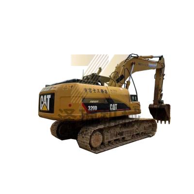 China 20 Ton Second-hand Shantui Kato Excavator 320D with 1M³ Bucket Capacity in Shanghai for sale