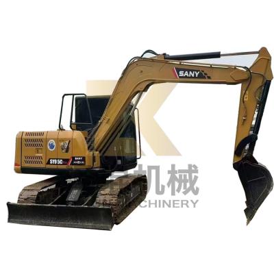 China Used Mini Excavator SANY SY55C SY60C SY75C SY95C SY135C SY215C Pro with Kubota Engine Te koop