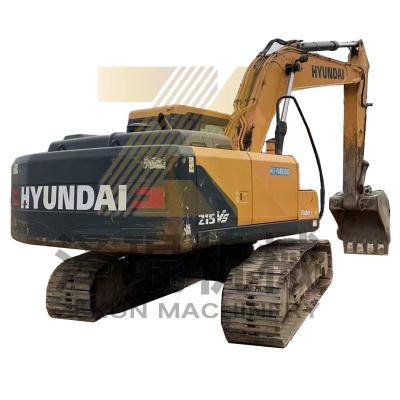 China Professional Refurbished 215 R215 R215VS R215-7 Excavator in with 21 Ton Operating Weight for sale