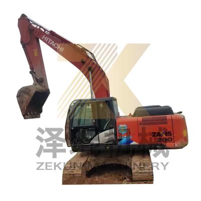 China 4475 Working Hours Used Hitachi ZX200 ZX200-3 ZX200-6 Crawler Excavator for Construction for sale