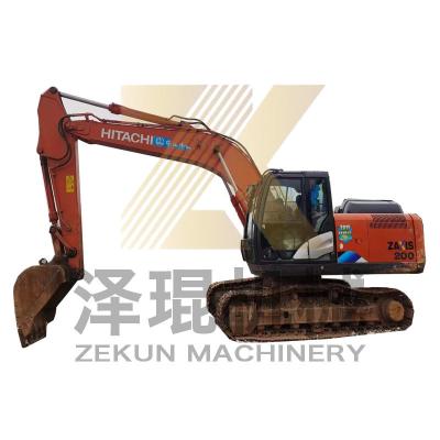 China 2013 2022 Used Hitachi ZX200 ZX200-3 5 Excavator with ISUZU Engine 20 Ton in Shanghai for sale