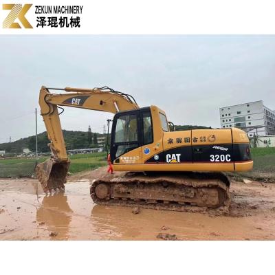 China 20 Ton Heavy Construction Equipment Crawler Excavator CAT320C for Heavy Duty Projects for sale