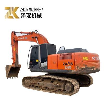 Cina 4001-6000 Ore di lavoro Hitachi ZX240-5 Escavatore a trascinatore con altra valvola idraulica in vendita